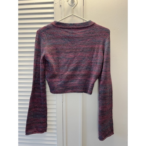 Garage  Crop Sweater - Picture 3 of 4